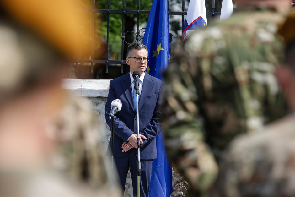 Proslava ob dnevu Slovenske vojske v Parku slovenske himne v Kranju 2024 | Avtor: Saša Despot / Mediaspeed