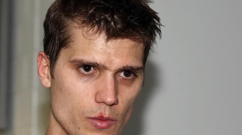 sport 08.02.09 Marcel Rodman, hokej, kvalifikacije za OI, 3. krog, Nemcija - Slo