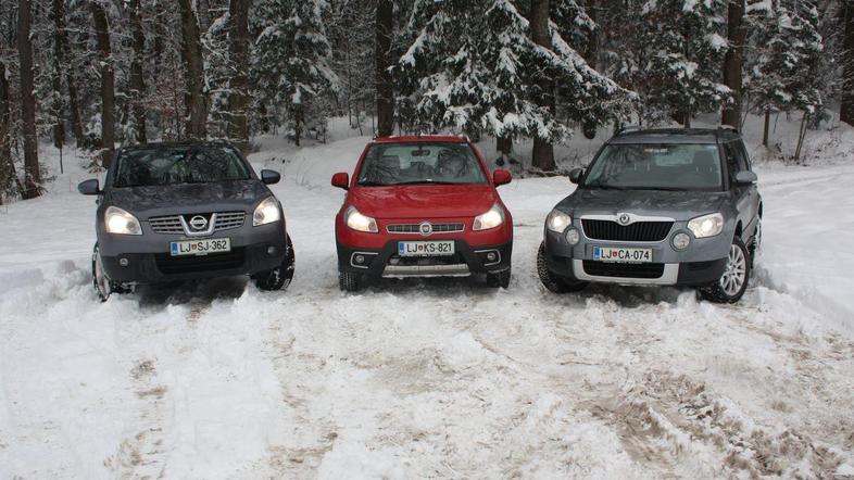 Najbolj terenski med trojico je yeti, ki se presenetljivo dobro počuti tudi na u