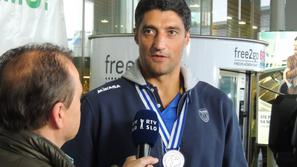 slovenija sprejem odbojka reprezentanca