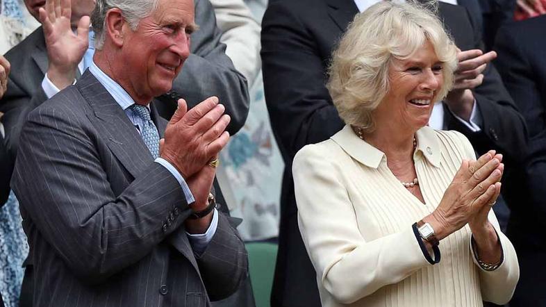 Princ Charles Camilla Wimbledone