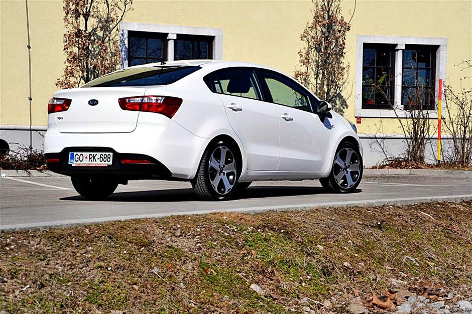 Kia rio limuzina | Avtor: Gregor Prebil