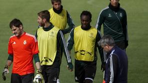 iker casillas real trening