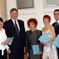 Lučka Kajfež Bogataj, Danilo Türk, Helena Meden Vrtovec, Katarina Venturini in A