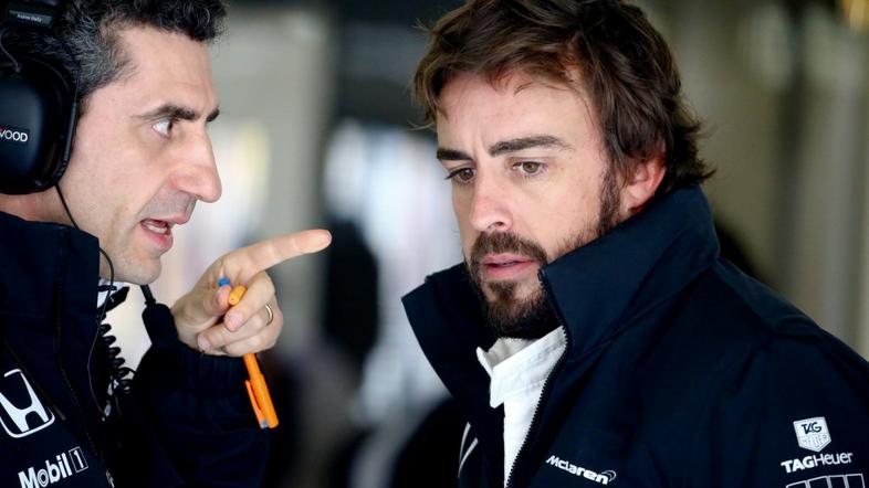 fernando alonso inženir mclaren