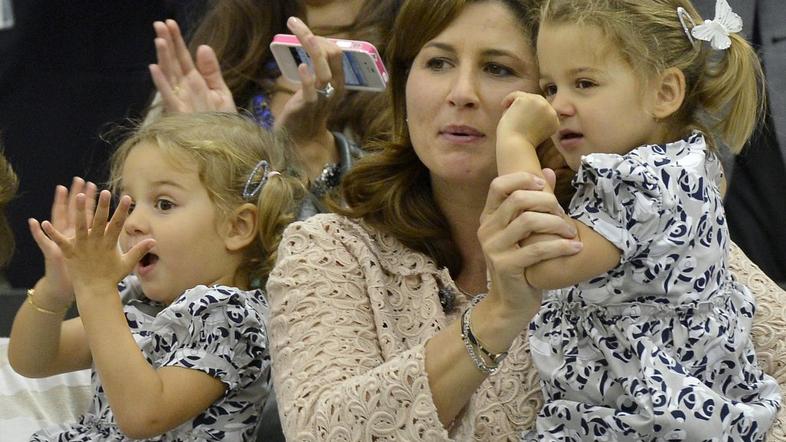 Myla in Charlene Federer, Mirka Federer