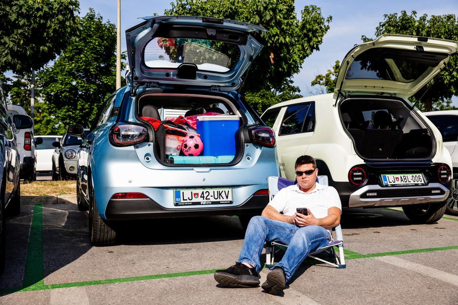 Test dosega z malimi električnimi avti ë-C3, box in inster | Avtor: Saša Despot