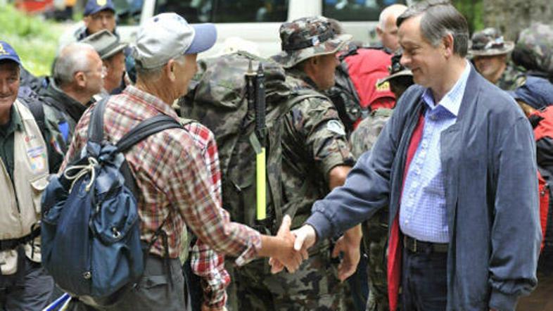 Türk je posebno priznanje izrekel primorskim veteranom.