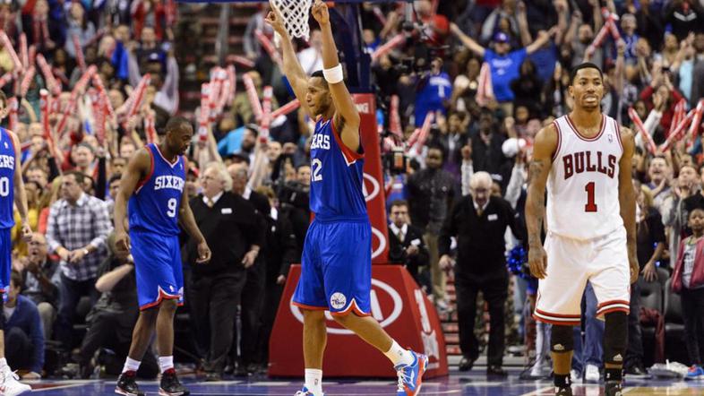 Turner Rose Philadelphia 76'ers Chicago Bulls NBA