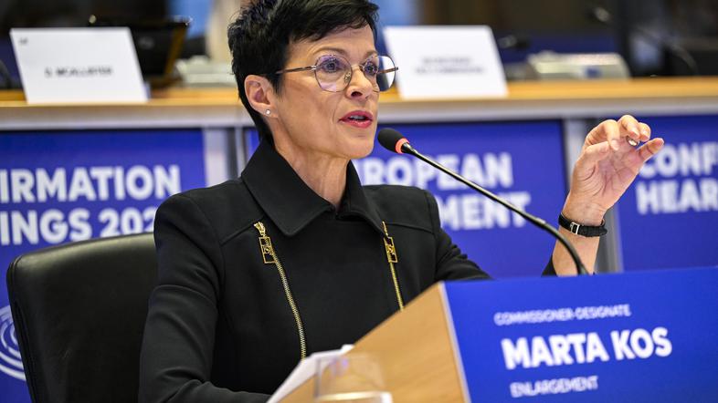 marta kos zaslišanje evropski parlament evropska komisarka