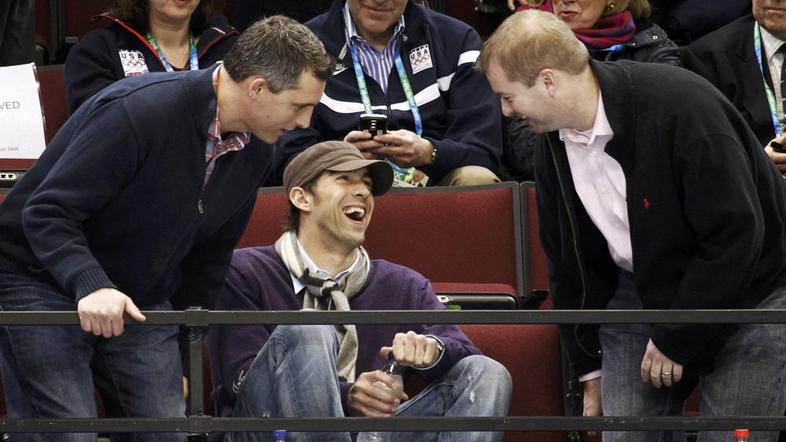 Plavalec Michael Phelps ta vikend uživa na igrah v Vancouvru. (Foto: Reuters)