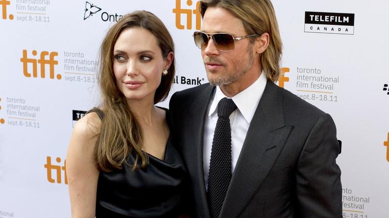 Zivljenje 07.03.13, Brad Pitt in Angelina Jolie, foto: shutterstock