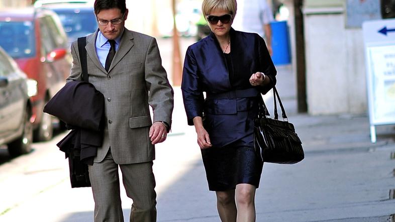 Branka Gabrijel, nekdanja prva kadrovnica v Vegradu, je na celjsko sodišča prišl