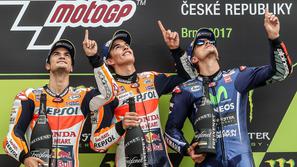 Pedrosa Marquez Vinales VN Češke