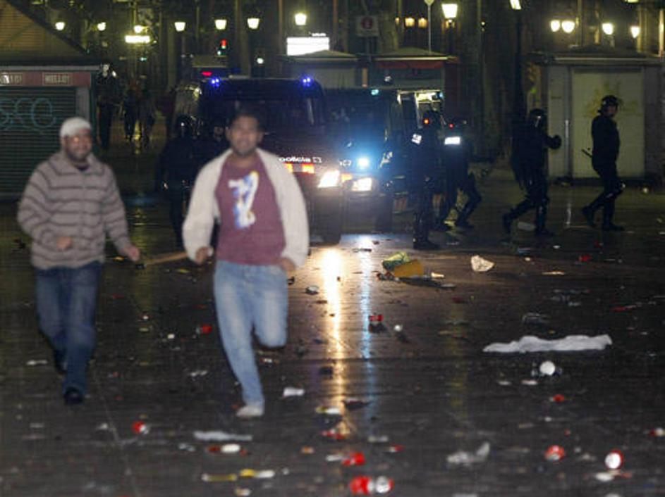 V nogometu je nasilje huliganov zelo velik problem. (Foto: Reuters)