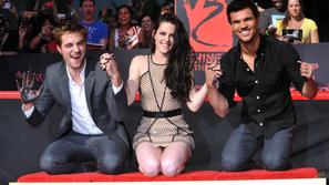 Robert Pattinson, Kristen Stewart, Taylor Lautner