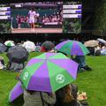 wimbledon dež tenis dežnik
