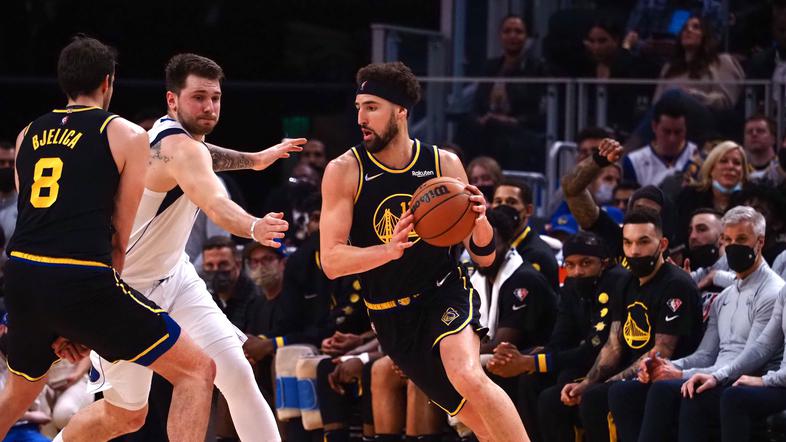 Klay Thompson in Luka Dončić