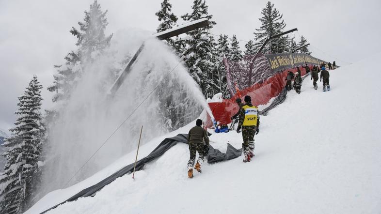 Crans Montana ženski smuk