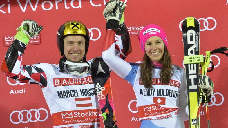 Marcel Hirscher, Wendy Holdener