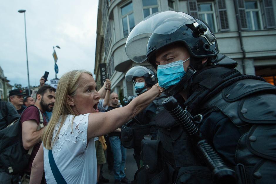 antiproslava protesti dan državnosti | Avtor: Anže Petkovšek