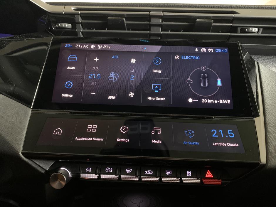 Peugeot i-toggles infotainment | Avtor: Žurnal24 