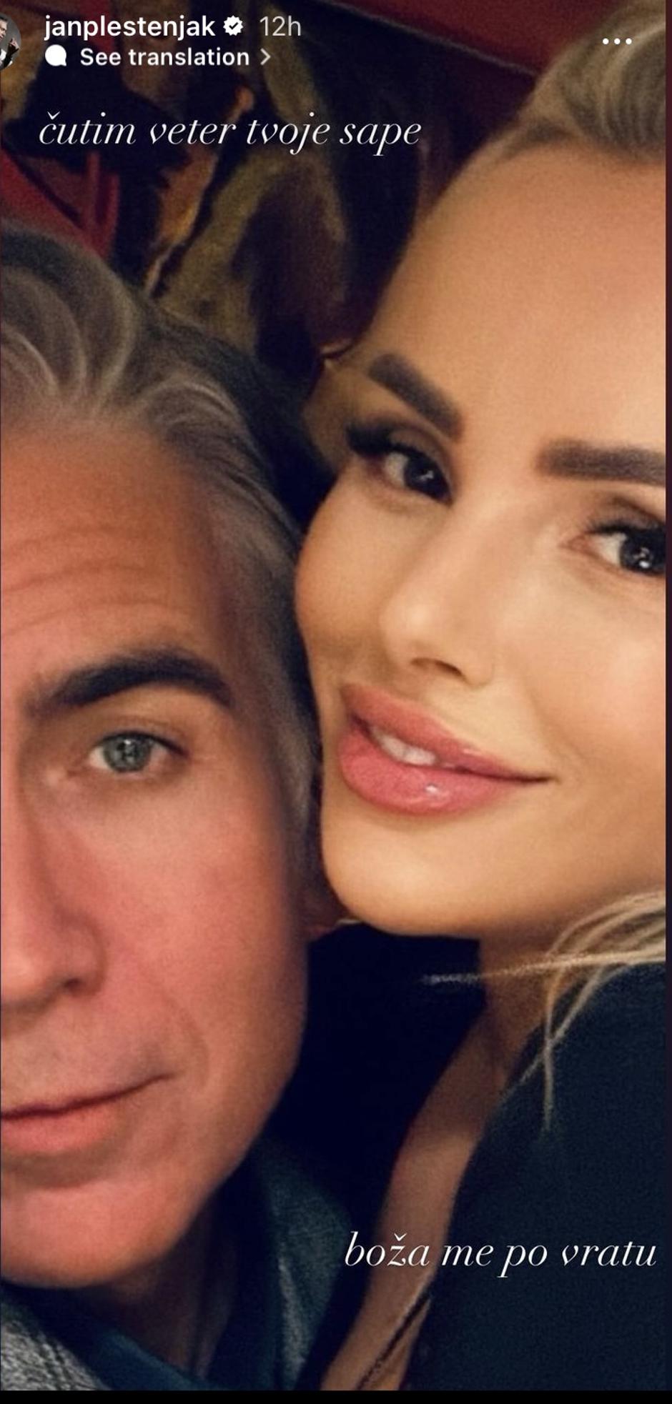 jan plesenjak, tadeja majerič | Avtor: Instagram