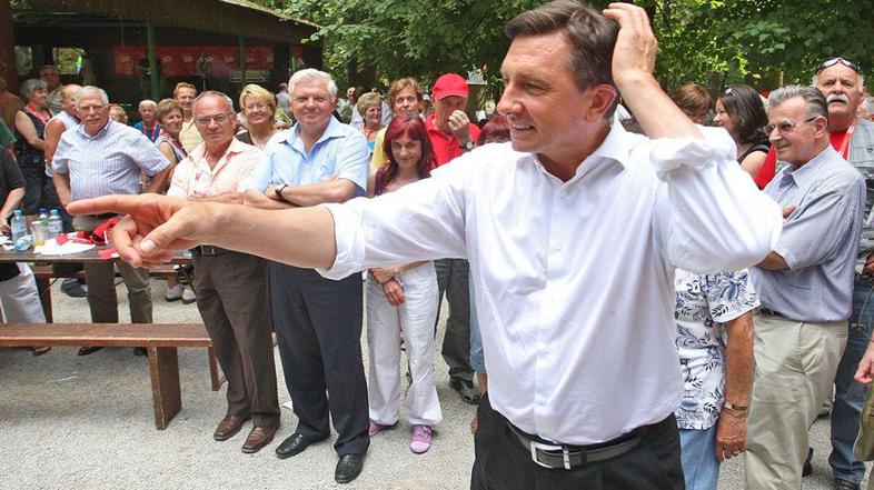 Borut Pahor SD piknik Mostec
