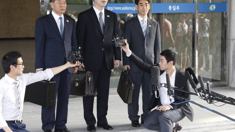 južnokorejska delegacija, pogovori, koreja