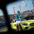 Rafael Nadal in Mercedes-AMG