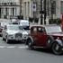 Parada vozil znamke Rolls-Royce po Londonu.