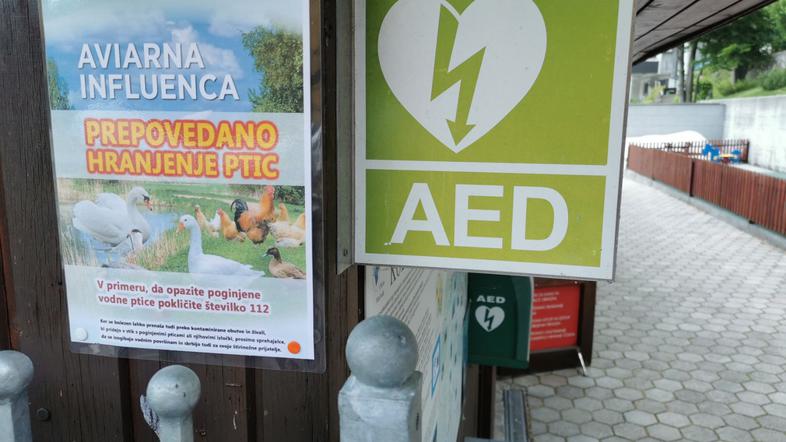 Zbiljsko jezero, Medvode, ptičja gripa