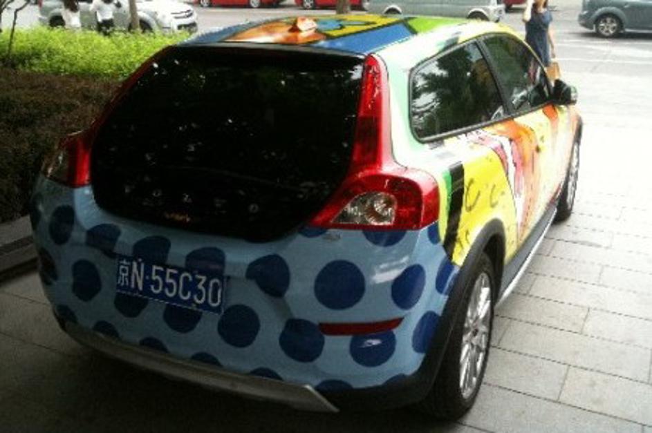 Volvo C30 artcar