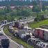 zastoj na primorski avtocesti med Postojno in Razdrtim