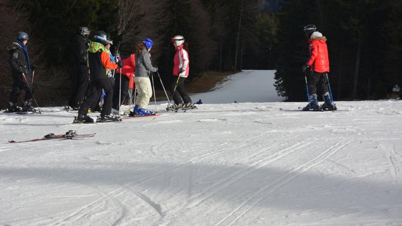 Smučanje na Pohorju