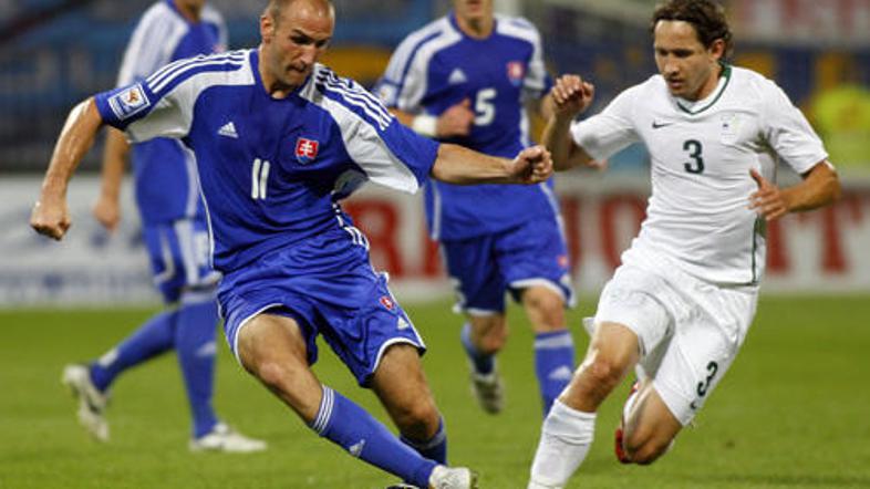 Robert Vittek (levo) je prepričan v zmago svoje reprezentance.