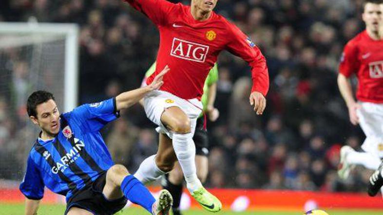 Cristiano Ronaldo ni bil pri strelu.