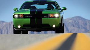 Dodge Challenger Green with Envy