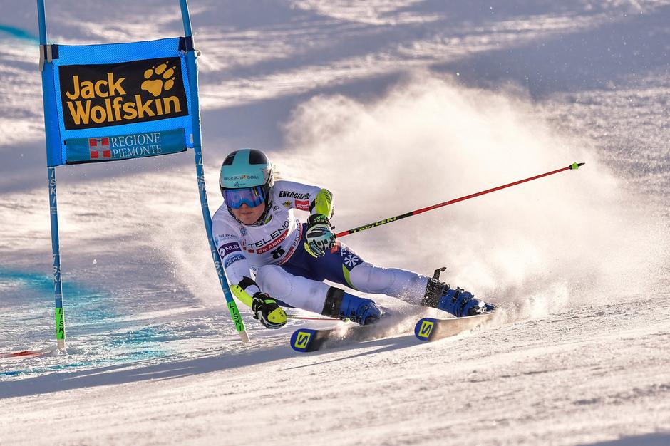 Meta Hrovat veleslalom Sestriere | Avtor: Epa
