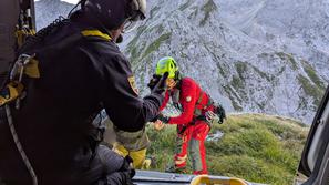 Helikoptersko reševanje v gorah