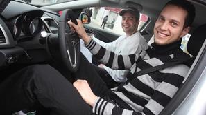 Matjaž Markič se je izkazal tudi za volanom. (Foto: Barbara Milavec)