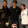 Ronaldo, Kaka in Messi so bili v središču pozornosti.