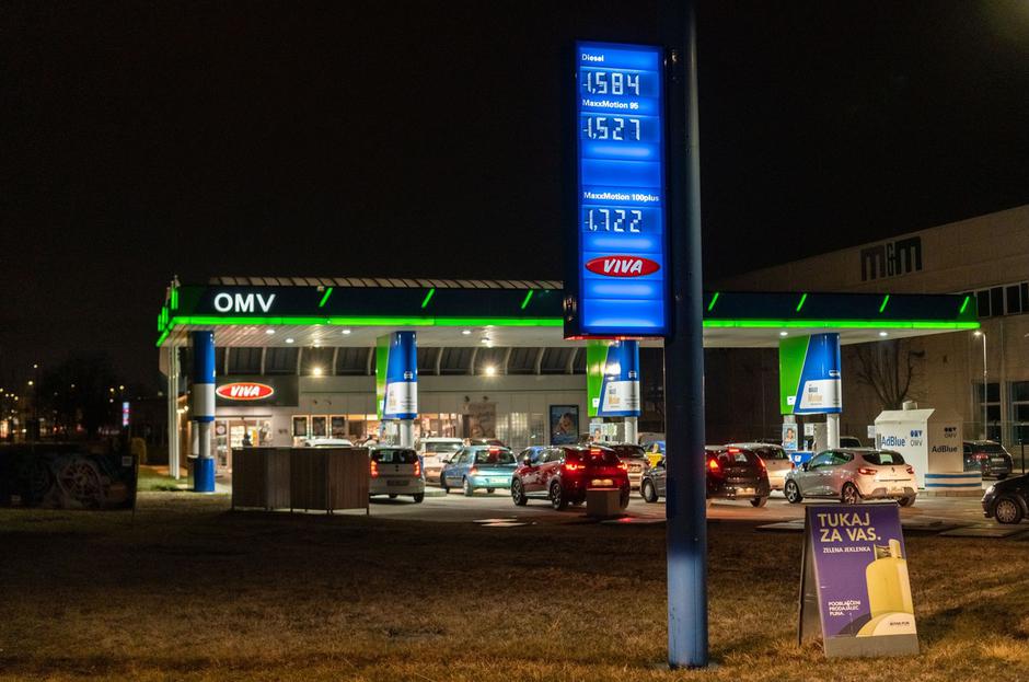 OMV gneča na pumpi | Avtor: Profimedia