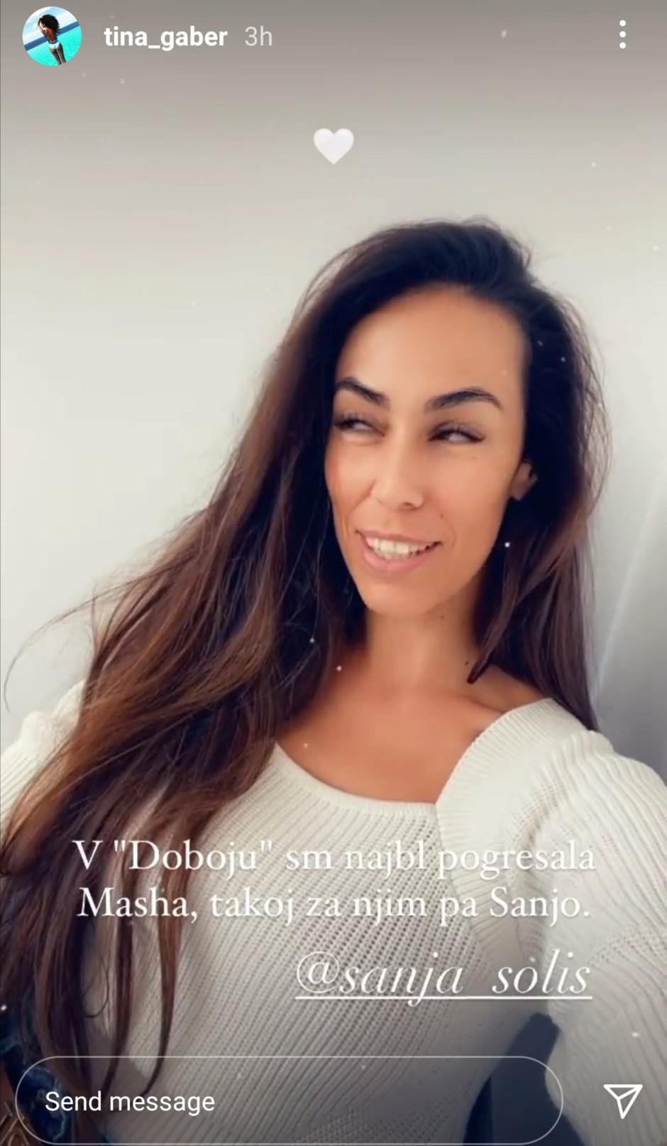 Tina Gaber | Avtor: instagram