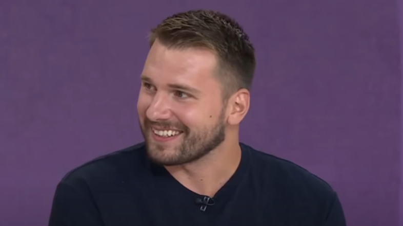 Nasmejani in izklesani Luka Dončić