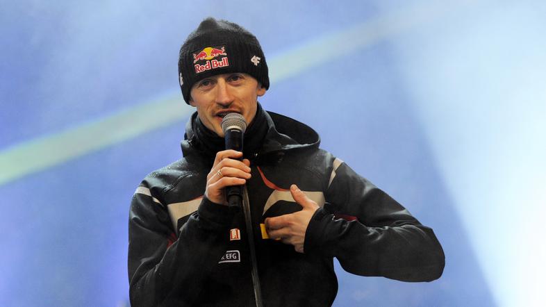 Adam Malysz med slovesom. (Foto: EPA)