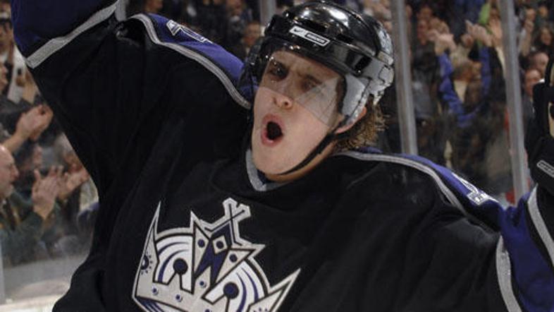 Anže Kopitar je svoj edini zadetek na tekmi prispeval ob izvajanju kazenskih str