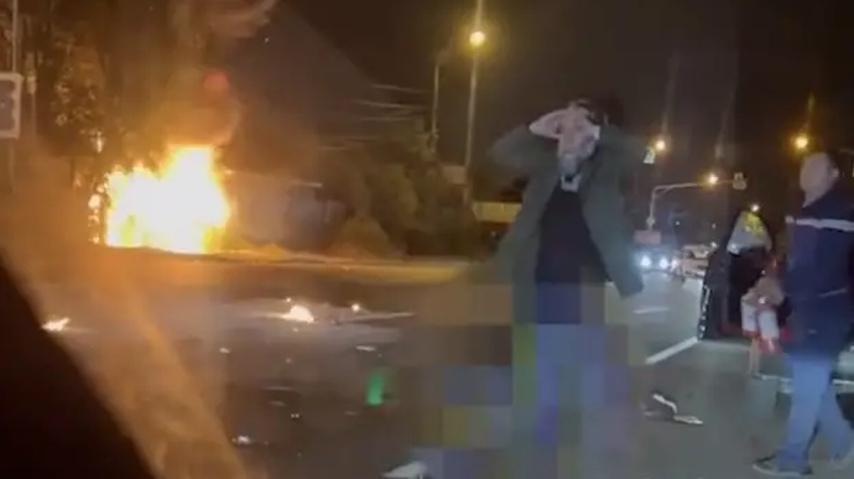 Nesreča, v kateri je umrla Darja Dugina