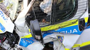 policija zasledovanje pobegli voznik