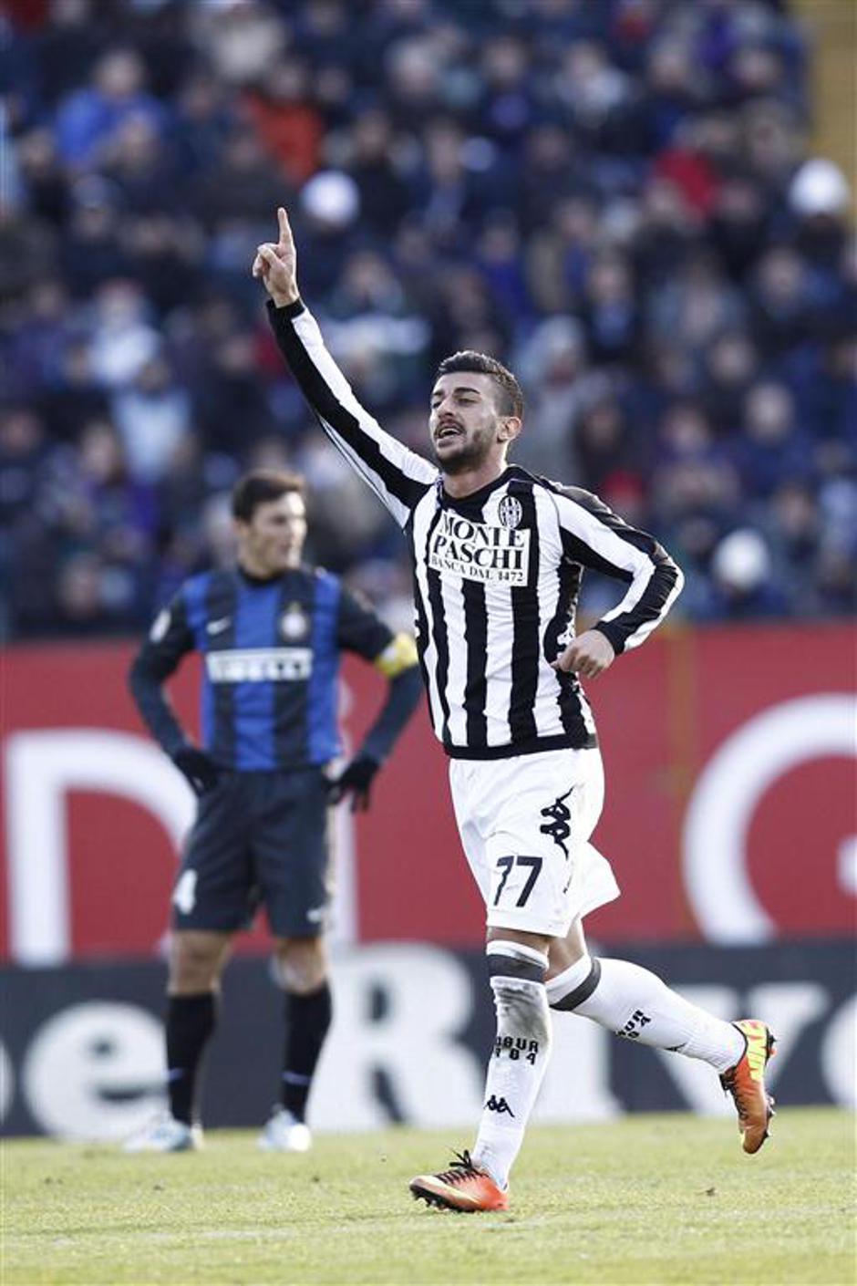 Sestu Siena Inter Milan Serie A Italija liga prvenstvo | Avtor: EPA